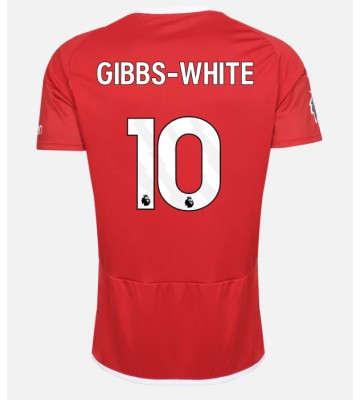 Nottingham Forest Morgan Gibbs-White #10 Hemmatröja 2023-24 Kortärmad